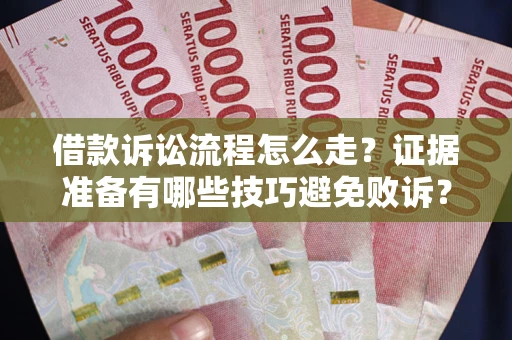 济南借款诉讼流程怎么走？证据准备有哪些技巧避免败诉？