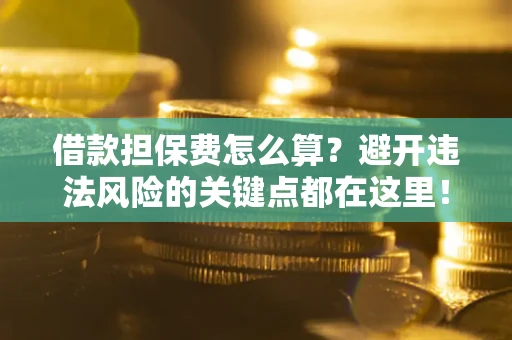 济南借款担保费怎么算？避开违法风险的关键点都在这里！