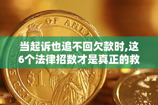 济南当起诉也追不回欠款时,这6个法律招数才是真正的救命稻草